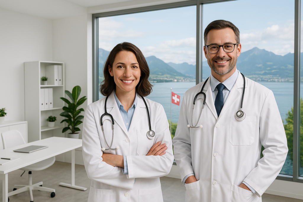 Schweizer Hausarzt Service – kostenfreier und vertraulicher Wechsel-Check für Fachärzte Allgemeinmedizin und Innere Medizin